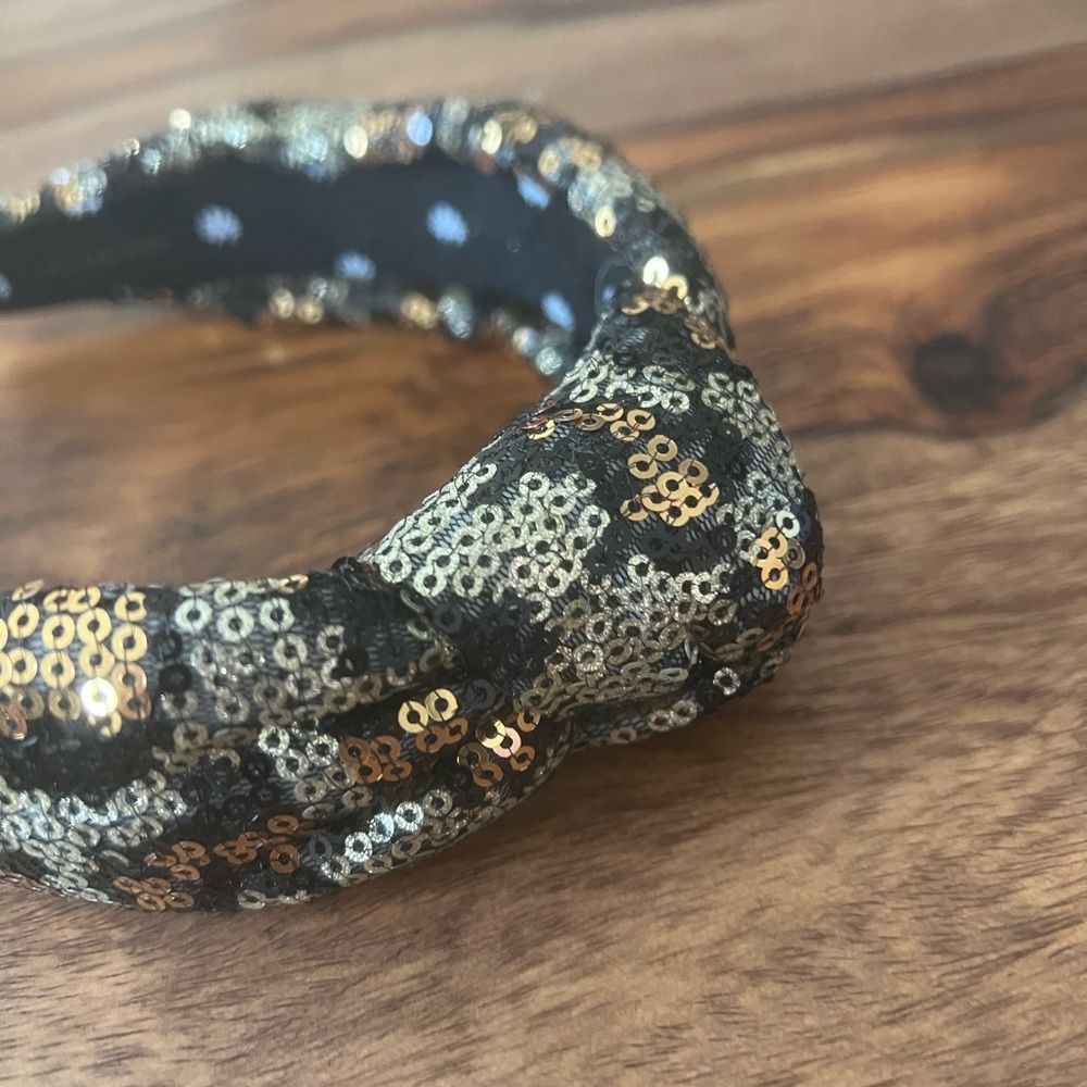 LELE SADOUGHI Sequin Leonard Embellished Headband - Picture 2 of 4